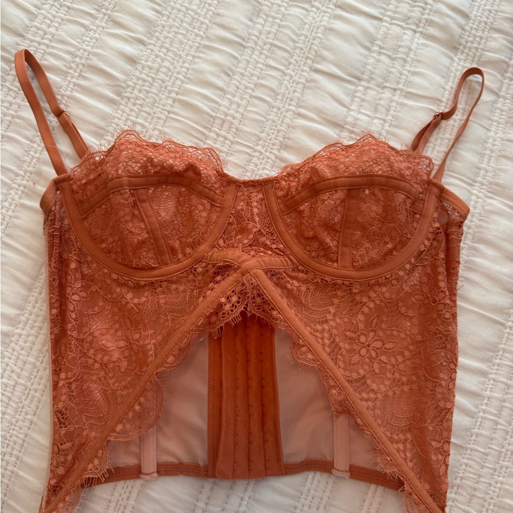 Urban Outfitters Lace Bustier Corset Top!